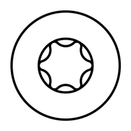 HECO MULTI MONTI plus F Schraubanker 6,0 x 80 mm 50 Stück ( 48501 ) Betonschraube, Senkkopf, T-Drive, verzinkt blau, A2K