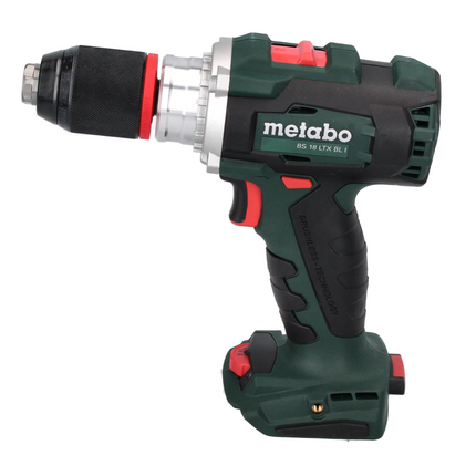 Metabo taladro atornillador a batería BS 18 LTX BL I 18 V 120 Nm + 1x batería 8,0 Ah + metaBOX - sin cargador