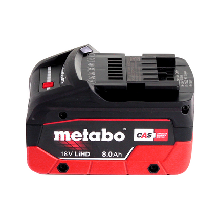 Metabo taladro atornillador a batería BS 18 LTX BL I 18 V 120 Nm + 1x batería 8,0 Ah + metaBOX - sin cargador