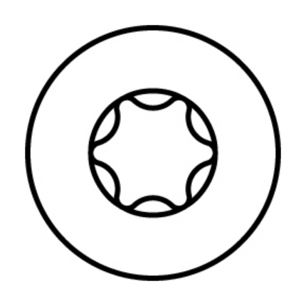 HECO MULTI MONTI plus F Schraubanker 6,0 x 40 mm 400 Stück ( 4x 49860 ) Betonschraube, Senkkopf, T-Drive, verzinkt blau, A2K