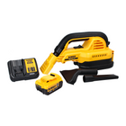 Aspirador de mano a batería DeWalt DCV 517 M1 18 V 1,9 L + 1x batería 4,0 Ah + cargador