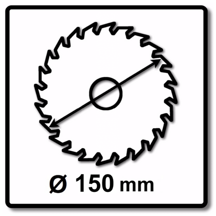 Makita MCCS15048E Lama SPECIALIZZATA EFFICACE 150 x 20 x 1,1 mm 2 pezzi ( 2x B-69331 ) 48 denti per metallo