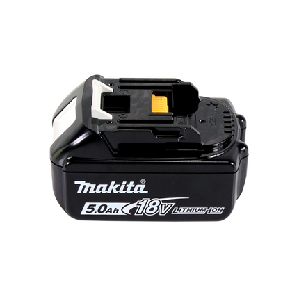 Soplador de hojas a batería Makita DUB 186 T1 18 V + 1x batería 5,0 Ah - sin cargador