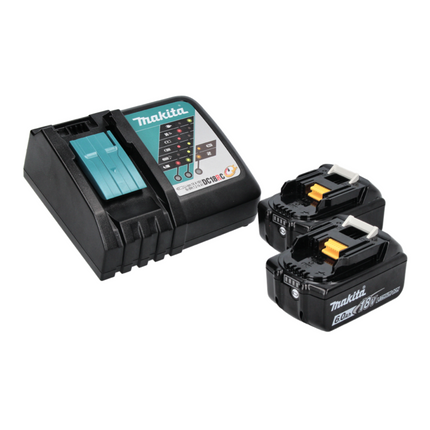 Makita DUB 186 RG Akumulatorowa dmuchawa do liści 18 V + 2x akumulator 6,0 Ah + ładowarka