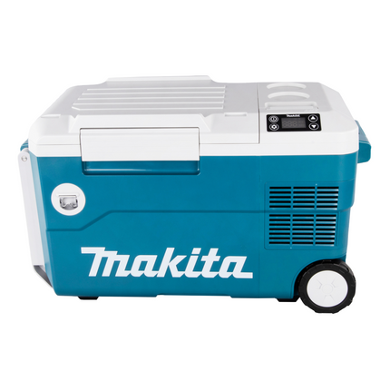 Makita DCW 180 PM Nevera y calentador de compresor sin cable 36 V ( 2x 18 V ) 20 L + 2x batería 4,0 Ah + cargador doble