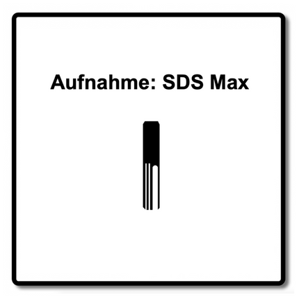 Makita Flachmeißel 25 x 400 mm SDS Max 5 Stk. ( 5x D-34213 )