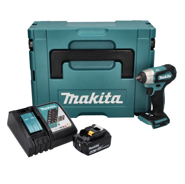 Akumulatorowy klucz udarowy Makita DTW 180 RG1J 18 V 180 Nm 3/8" bezszczotkowy + 1x akumulator 6,0 Ah + ładowarka + Makpac