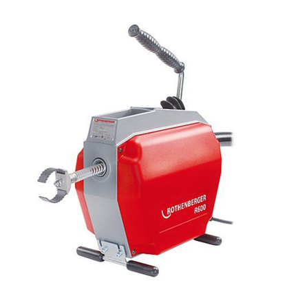 Rothenberger R600 máquina limpiatubos 690 W 16 - 22 mm ( 19173 ) + juego de herramientas en espiral