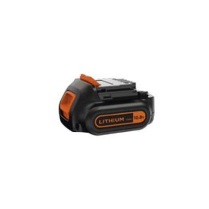 Taladro atornillador inalámbrico Black &amp; Decker BDCDD12BAFC-QW 10,8 V 26 Nm + 2x baterías 1,5 Ah + cargador 100 piezas + estuche.