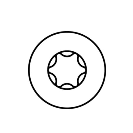 HECO TOPIX plus Vis à bois professionnelle 6,0 x 70 mm - 200 pièces (2x 61080)