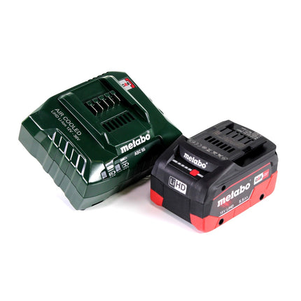 Amoladora angular a batería Metabo W 18 LTX 125 18 V 125 mm + 1x batería 5,5 Ah + cargador + metaBOX