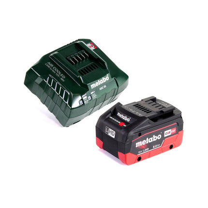 Amoladora angular a batería Metabo W 18 LTX 125 18 V 125 mm + 1x batería 8,0 Ah + cargador + metaBOX