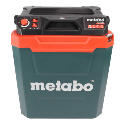 Nevera de batería Metabo KB 18 BL 18 V con función de calentamiento 28 l (600791850) Brushless Solo - sin batería, sin cargador