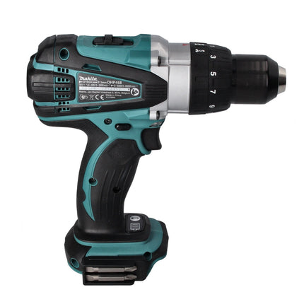 Makita DHP 458 RM Akku Schlagbohrschrauber 18 V 91 Nm + 2x Akku 4,0 Ah + Ladegerät