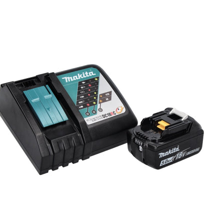Makita DHP 458 RT1 Akku Schlagbohrschrauber 18 V 91 Nm + 1x Akku 5,0 Ah + Ladegerät
