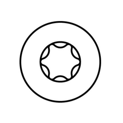 HECO MULTI MONTI plus F Schraubanker 7,5 x 120 mm 100 Stück ( 2x 48519 ) Betonschraube, Senkkopf, T-Drive, verzinkt blau, A2K