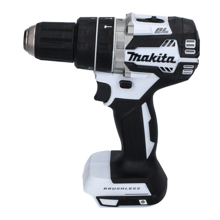 Makita DHP 484 ZW Akku Schlagbohrschrauber 18 V 54 Nm weiß Brushless Solo - ohne Akku, ohne Ladegerät