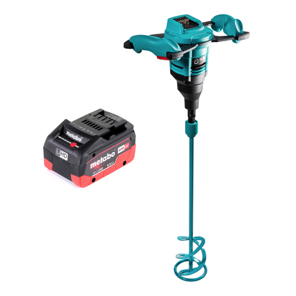 Batteur à main à batterie Collomix Xo 10 NC 18 V 40 l + agitateur WK 120 HF 120 mm + 1x batterie 5,5 Ah - sans chargeur