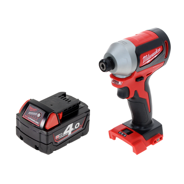 Milwaukee M18 BLID2-401 Cordless Impact Driver 180Nm 1/4" Brushless 18V + 1x Battery 4.0Ah - without charger