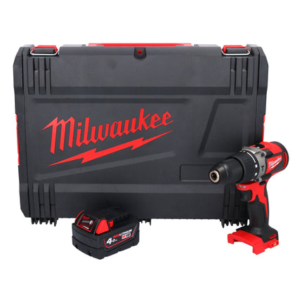 Milwaukee M18 BLPD2-401X Akku Schlagbohrschrauber 18 V 82 Nm Brushless + 1x Akku 4,0 Ah + HD Box - ohne Ladegerät