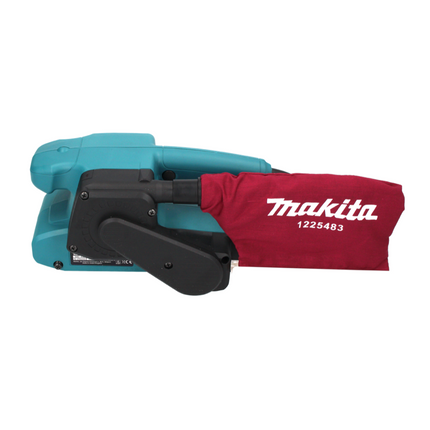 Lijadora de banda Makita 9911 J 650 vatios 76 mm + Makpac