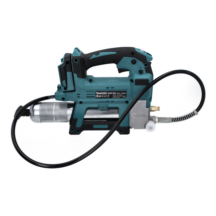 Makita DGP 180 RT1 cordless grease gun 18 V 690 bar + 1x rechargeable battery 5.0 Ah + charger