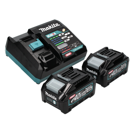 Makita RS002GM1 Cordless Circular Saw 185 mm 40V max. Brushless + 2x Batteries 4.0 Ah + Charger