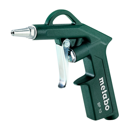 Juego de herramientas de aire comprimido Metabo LPZ 4 (601585000), pistola de soplado + medidor de inflado de neumáticos + pistola de pintura + manguera en espiral