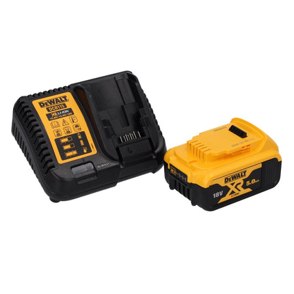 Llave de impacto a batería DeWalt DCF 887 P1TX 18 V 205 Nm 1/4" sin escobillas + 1x batería 5,0 Ah + cargador + maletín TX