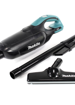 Makita DCL 182 ZB Akku Staubsauger 18 V Schwarz + 1x Zyklon Abscheidervorsatz + 1x Vlies Filterbeutel - ohne Akku, ohne Ladegerät