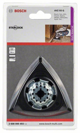 Bosch AVZ 93 G 93 mm Delta Schleiftplatte für GOP / PMF ( 2608000493 ) - Toolbrothers