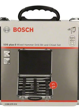Bosch SDS-plus Bohrer und Meißel Set 11tlg. + Koffer ( 2608579916 ) PGM zertifiziert - Toolbrothers