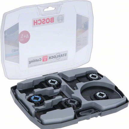 Bosch Best of Cutting Set Starlock Tauchägeblatt Segementsägeblatt 5tlg. ( 2608664131 )
