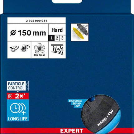 Bosch Expert Multihole Stützteller hart 150 mm ( 2608900011 ) für Exzenterschleifer