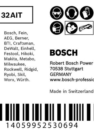 Bosch EXPERT AIZ 32 AIT Tauchsägeblatt Starlock 32 x 40 mm 25 Stk. ( 2608900017 ) für Metall Carbide MetalMax - Nachfolger von 2608662035 - Toolbrothers