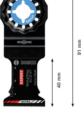 Bosch EXPERT AIZ 32 AIT Tauchsägeblatt Starlock 32 x 40 mm 25 Stk. ( 2608900017 ) für Metall Carbide MetalMax - Nachfolger von 2608662035 - Toolbrothers
