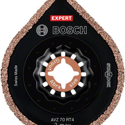Bosch EXPERT 3 Max AVZ 70 RT4 removedor de mortero Starlock 87 x 70 mm 1 pieza (2608900041) para mortero de carburo - sucesor de 2608661757