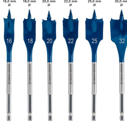 Bosch EXPERT SelfCut Speed Set di Mecchie a spada 16 / 32 mm - 7 pz. ( 2608900334 ) per legno