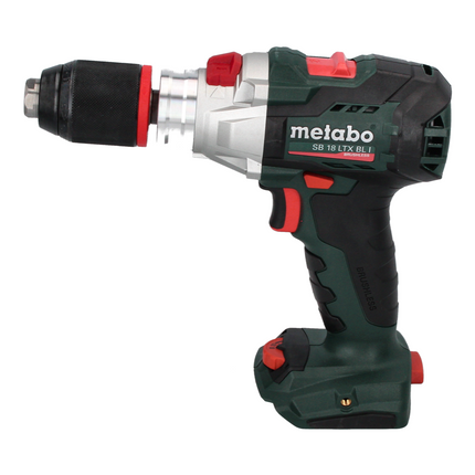 Metabo SB 18 LTX BL I Perceuse-visseuse à percussion sans fil 130 Nm 18V + 1x Batterie 8,0 Ah + Chargeur + Coffret MetaBOX