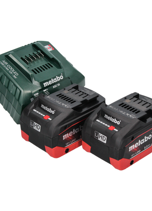 Metabo SB 18 LTX BL I Trapano a percussione a batteria 18 V 130 Nm brushless + 2x batteria 8,0 Ah + caricabatterie + metaBOX