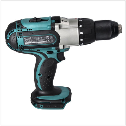 Taladro percutor inalámbrico Makita DHP 451 RF 18 V 80 Nm + 2x baterías 3,0 Ah + cargador