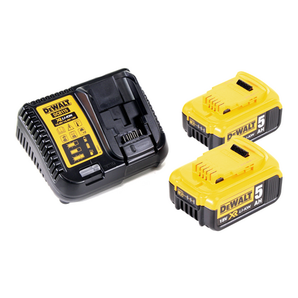 DeWalt DCD 791 P2 Perceuse-visseuse sans fil 18 V 70 Nm Brushless + 2x batterie 5,0 Ah + chargeur