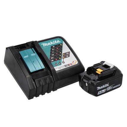Makita DFS 452 RT1J Akku Schnellbauschrauber 18 V Brushless + 1x Akku 5,0 Ah + Ladegerät + Makpac - Toolbrothers