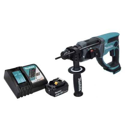 Makita DHR 202 RM1 martillo combinado a batería 18 V 2,0 J SDS Plus + 1x batería 4,0 Ah + cargador