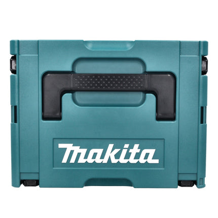 Smerigliatrice angolare a batteria Makita DGA 452 RGJ 18 V 115 mm + 2x batteria ricaricabile 6,0 Ah + caricabatterie + Makpac