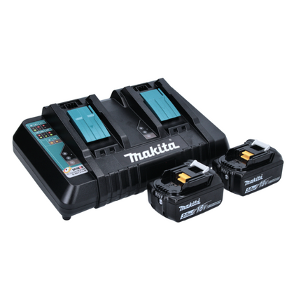 Makita DUR 368 APF Cordless brush cutter 36 V ( 2 x 18 V ) two-handle brushless + 2x battery 3.0 Ah + charger