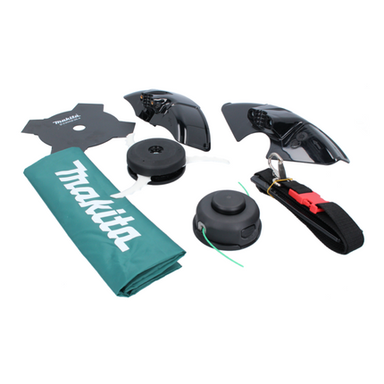 Makita DUR 368 AM Akku Freischneider 36 V ( 2 x 18 V ) Zweihandgriff Brushless + 2x Akku 4,0 Ah - ohne Ladegerät