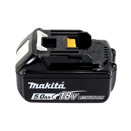 Desbrozadora de batería Makita DUR 368 AT 36 V (2 x 18 V) de dos mangos sin escobillas + 2x batería 5,0 Ah - sin cargador