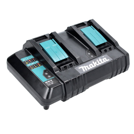 Makita DC 18 SH Doppel Ladegerät 14,4 V - 18 V LXT 2,6 A Ladestrom ( 199687-4 )