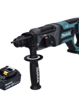 Makita DHR 241 G1 cordless hammer drill 18 V 2.0 J SDS plus + 1x rechargeable battery 6.0 Ah - without charger